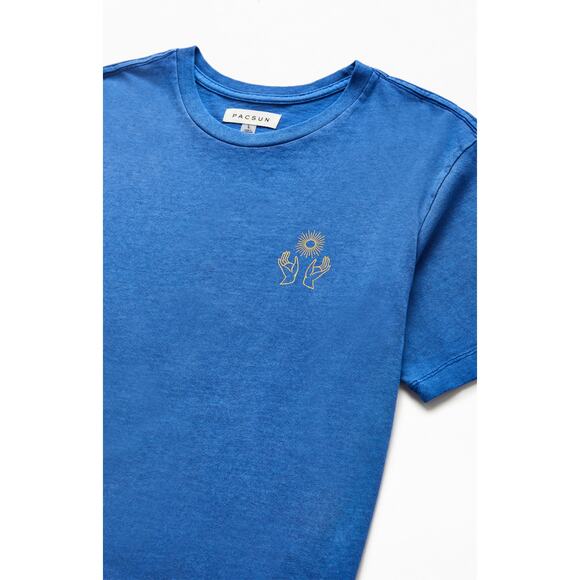 PacSun | NWT Blue Follow Astrology T-shirt - Picture 2 of 8